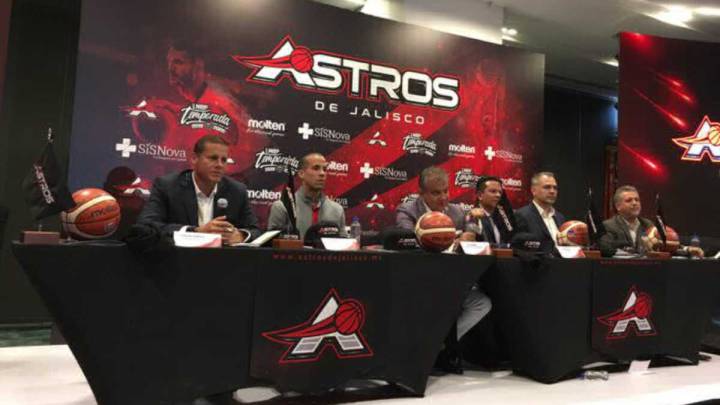 Presentan a los Astros de Jalisco, nuevo equipo de la LNBP