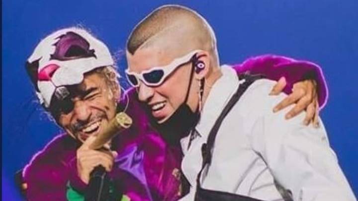 Rubén Albarrán y Bad Bunny
