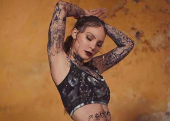 Belinda muestra cómo se vería con tatuajes por todo el cuerpo