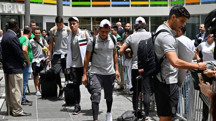 La Selección Mexicana ya está en Houston