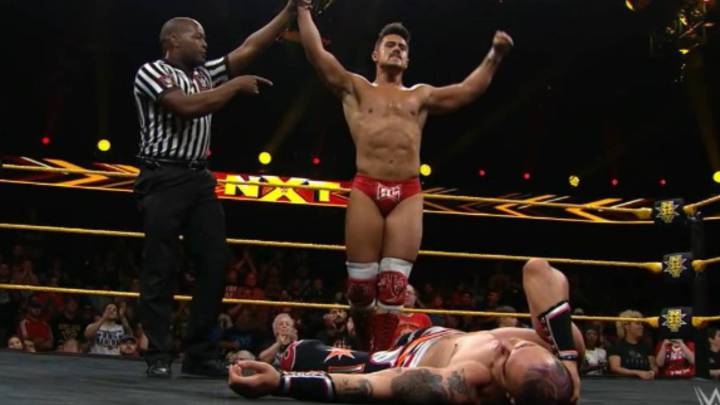 Ángel Garza avanza a la siguiente ronda del NXT Breakout Tournament