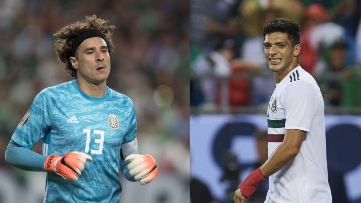 Guillermo Ochoa y Raúl Jiménez, Selección Mexicana