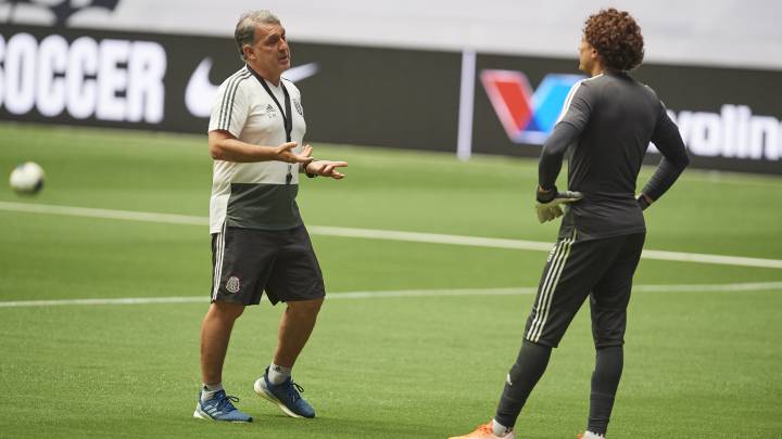 Gerardo Martino y Guillermo Ochoa, Selección Mexicana