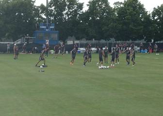 El Tri ya entrenó en Chicago de cara a la final ante Estados Unidos