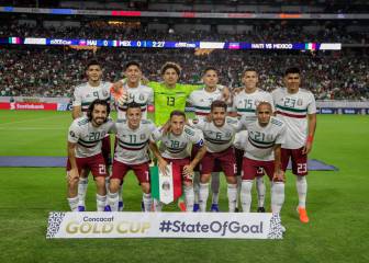 El 11 inicial que México mandó frente a Estados Unidos