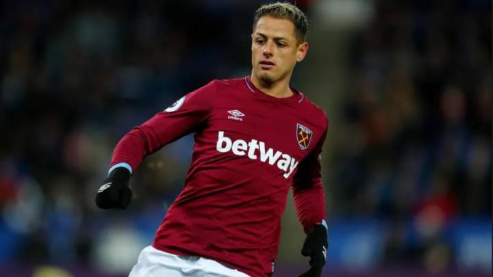 'Chicharito' tuvo minutos en amistoso del West Ham