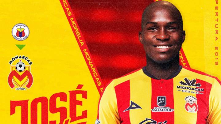 Monarcas Morelia ficha al defensa colombiano José Ortiz