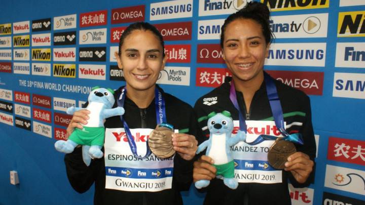 Paola Espinosa y Melany Hernández califican a Tokio 2020