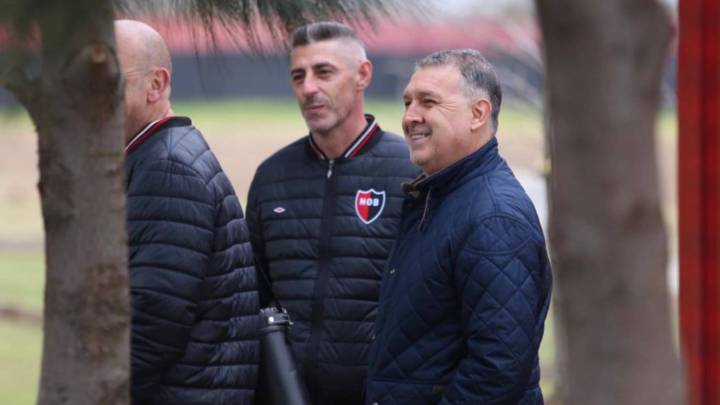 ‘Tata’ Martino visitó al Newell’s Old Boys