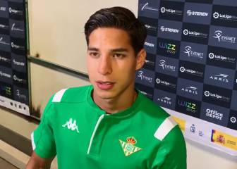 Diego Lainez lo tiene claro: “Quiero triunfar en el Betis