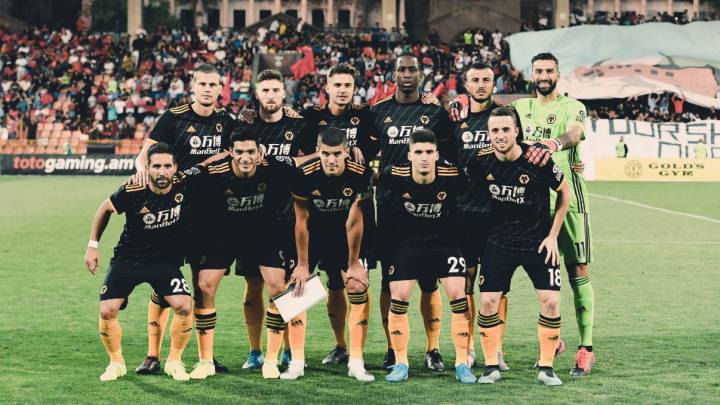 Pyunik - Wolves en vivo: Europa League, clasificación