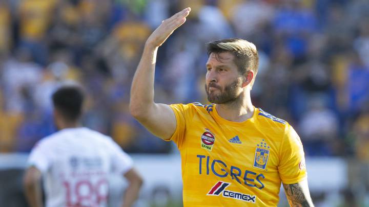 Tigres vence a Necaxa en la jornada 14 con hat-trick de Gignac