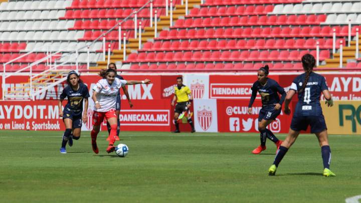 Necaxa – Pumas en vivo: Liga MX Femenil, jornada 6