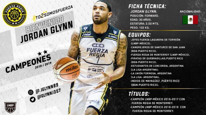 Jordan Glynn, la experiencia de Fuerza Regia en la duela