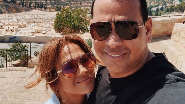 Jennifer Lopez y Alex Rodríguez