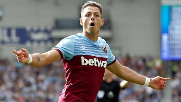 West Ham empató ante el Brighton con gol de Chicharito