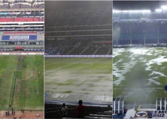 Las canchas afectadas en el fútbol mexicano