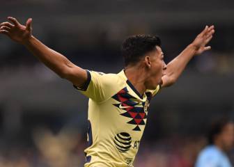 José Ángel López debutó con gol en el América