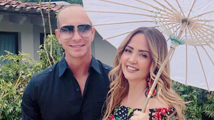 Erik Rubín y Andrea Legarreta