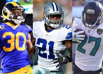 Los 10 corredores mejor pagados anualmente en la NFL