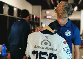 García Escudero debuta con primer equipo de Puebla
