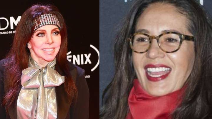 Verónica Castro y Yolanda Andrade