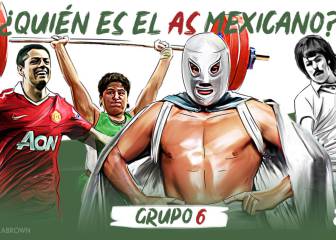 Buscamos #ElASMexicano del deporte, ¿por quién votas? (Grupo 6)