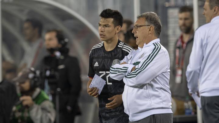 Hirving Lozano destaca la autoridad de Martino con el 'Tri'