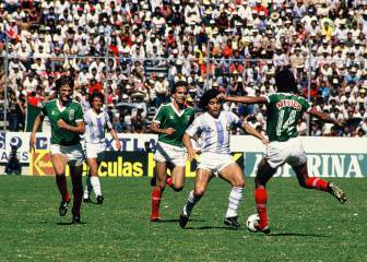 La vez que México enfrentó a la Argentina de Maradona