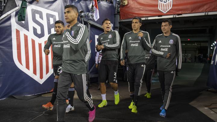 El 11 posible inicial de México contra Argentina