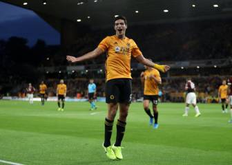 Que golazo se mandó Raúl en el entrenamiento de los Wolves