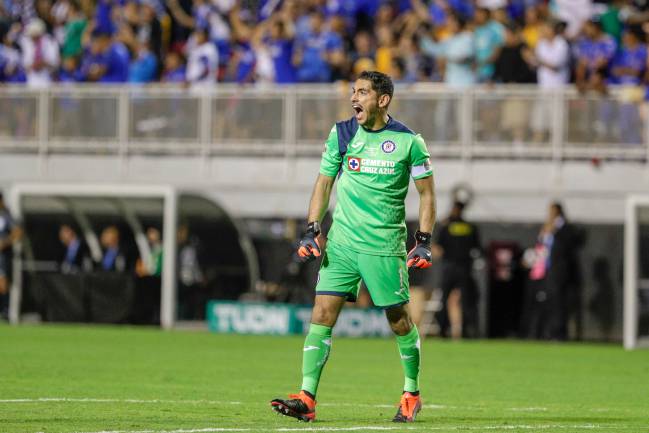 Jesús Corona, portero de Cruz Azul