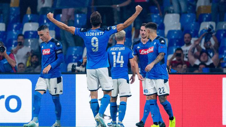 Napoli derrotó al Lecce en la Jornada 4 de la Serie A