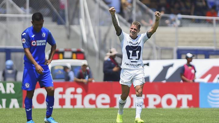 Pumas empató con Cruz Azul en la jornada 10 del Apertura 2019