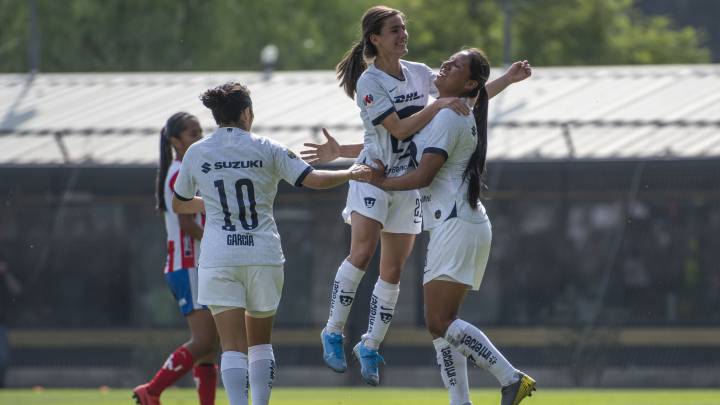Pumas – Atlético de San Luis en vivo: Liga MX Femenil, jornada 12