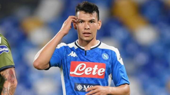Napoli, con 'Chucky' Lozano, pierde ante Cagliari en Serie A
