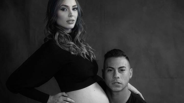 Daniela Colett y Eduardo Vargas