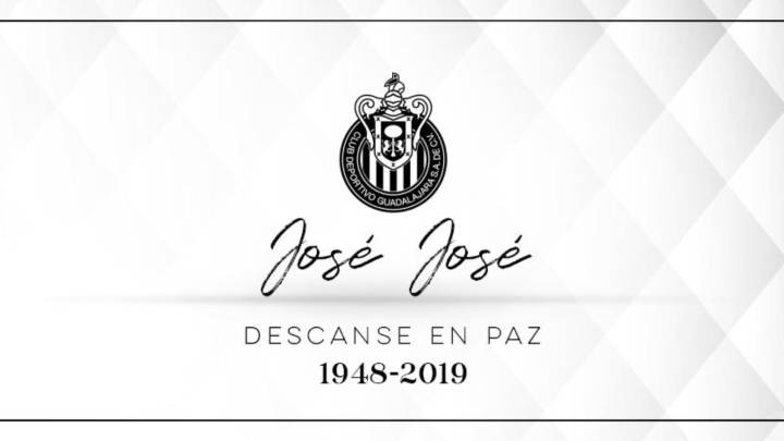 El deporte reaccionó con el fallecimiento de José José