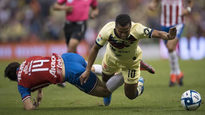 Giovani dos Santos sufre escalofriante lesión tras choque con Antonio Briseño.