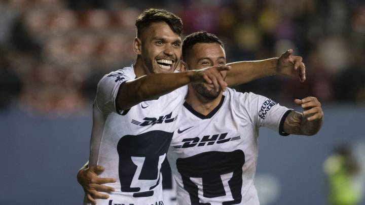 Pumas golea al San Luis en la Copa MX y es líder del Grupo 8