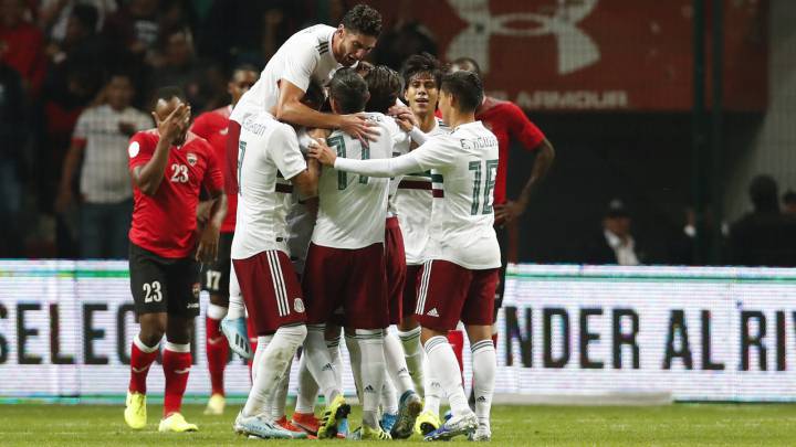 México derrota a Trinidad y Tobago en partido amistoso
