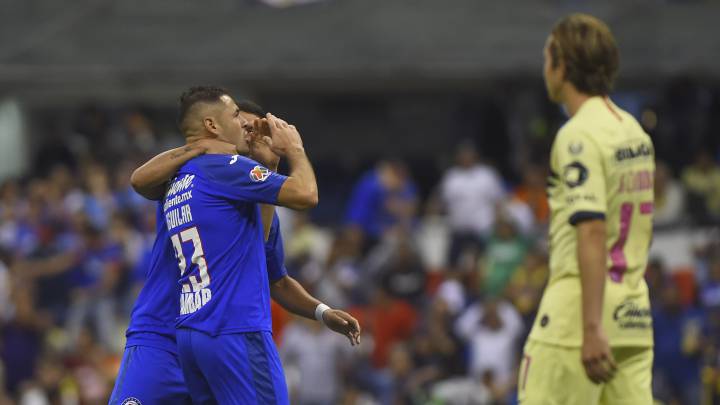 Cruz Azul golea al América en la jornada 13 del Apertura 2019