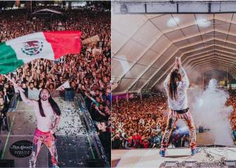 Steve Aoki prende el escenario en Pachuca con el 'Chucky' Lozano