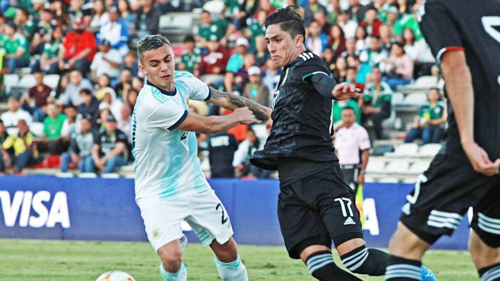 México empató con Argentina en amistoso sub-22