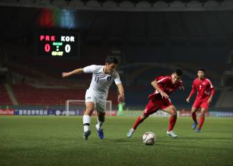 Las mejores postales del Corea del Norte vs. Corea del Sur