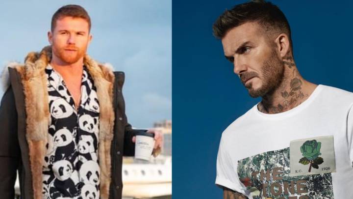 'Canelo' y David Beckham