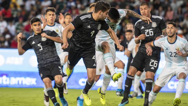 México y Argentina sub-22 empatan en partido amistoso