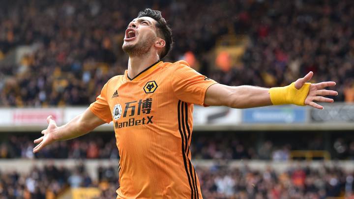 Raúl Jiménez anotó con los Wolves en la Europa League