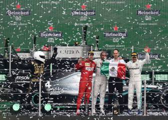 A Vettel no le gustó el trofeo del GP de México ni 'Marioachi'