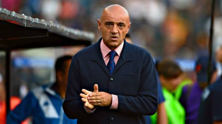 Chelís durante su etapa como director técnico.